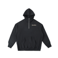 Big Hood Half-Zip Fleece Hoodie