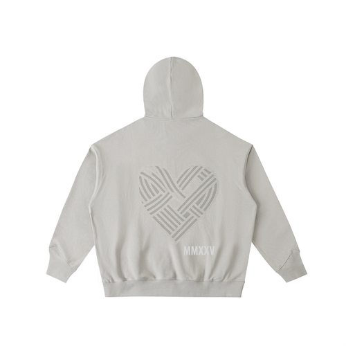 Big Hood Half-Zip Fleece Hoodie